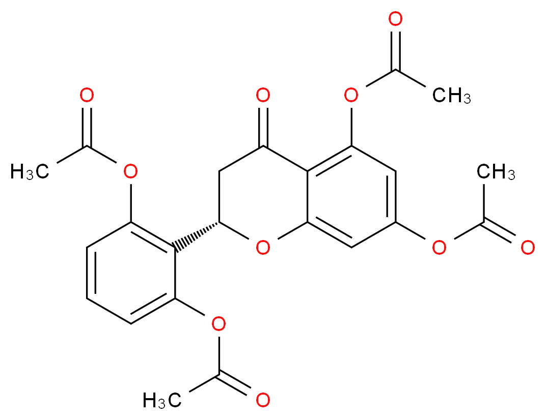 2',5,6',7-Tetraacetoxyflavanone_Molecular_structure_CAS_80604-17-7)