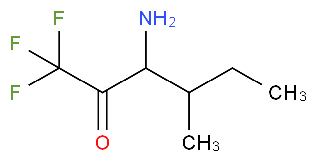 3-amino-1,1,1-trifluoro-4-methylhexan-2-one_Molecular_structure_CAS_)