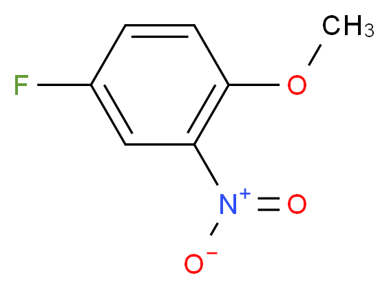 4-Fluoro-2-nitroanisole 98%_Molecular_structure_CAS_445-83-0)
