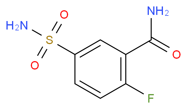 2-fluoro-5-sulfamoylbenzamide_Molecular_structure_CAS_)