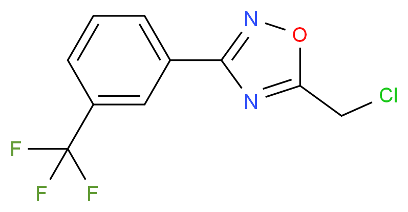 5-(Chloromethyl)-3-[3-(trifluoromethyl)phenyl]-1,2,4-oxadiazole_Molecular_structure_CAS_844498-80-2)