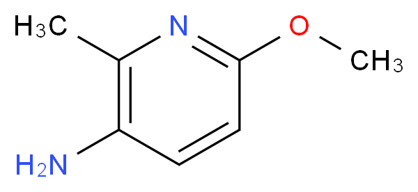6-methoxy-2-methylpyridin-3-amine_Molecular_structure_CAS_52090-56-9)