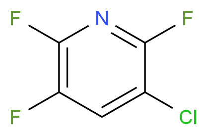 3-Chloro-2,5,6-trifluoropyridine_Molecular_structure_CAS_2879-42-7)