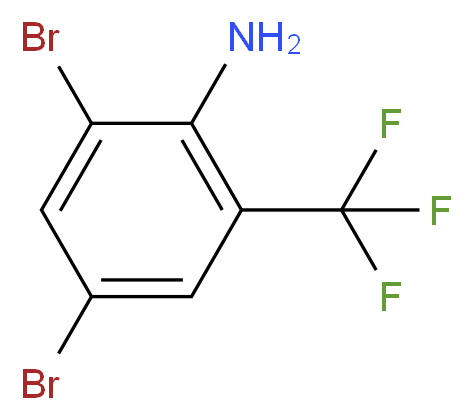 2,4-Dibromo-6-(trifluoromethyl)aniline_Molecular_structure_CAS_71757-14-7)