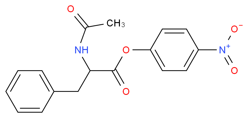 N-Acetyl-DL-phenylalanine p-nitrophenyl ester_Molecular_structure_CAS_38806-34-7)