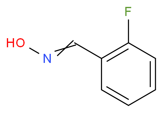 (E)-2-fluorobenzaldehyde oxime_Molecular_structure_CAS_24652-66-2)