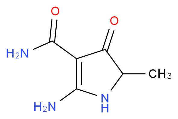 2-amino-5-methyl-4-oxo-4,5-dihydro-1H-pyrrole-3-carboxamide_Molecular_structure_CAS_)