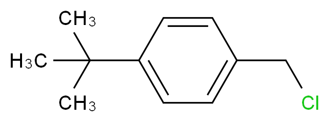 4-(tert-Butyl)benzyl chloride_Molecular_structure_CAS_19692-45-6)