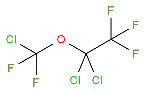 1,1-Dichloro-2,2,2-trifluoroethyl chlorodifluoromethyl ether_Molecular_structure_CAS_32778-09-9)