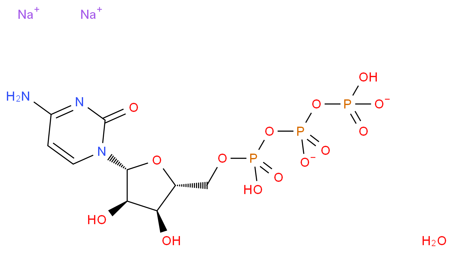 Cytidine 5′-triphosphate disodium salt hydrate_Molecular_structure_CAS_652154-13-7)