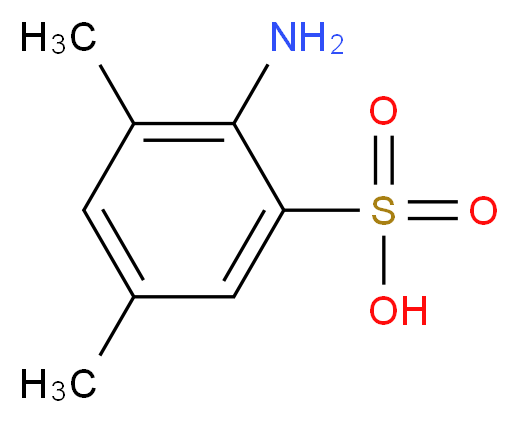 2-Amino-3,5-dimethylbenzenesulfonic acid_Molecular_structure_CAS_88-22-2)