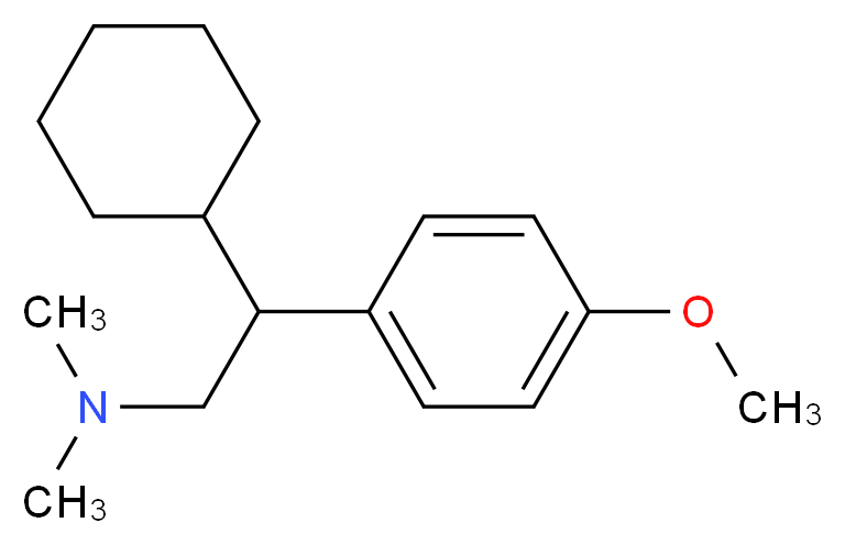 Deoxy Venlafaxine_Molecular_structure_CAS_1076199-92-2)