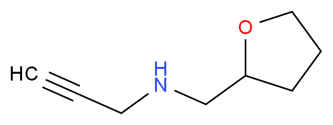 (oxolan-2-ylmethyl)(prop-2-yn-1-yl)amine_Molecular_structure_CAS_)