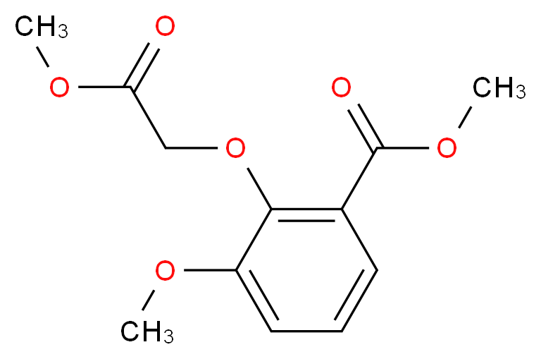 Methyl 3-methoxy-2-(2-methoxy-2-oxoethoxy)benzoate_Molecular_structure_CAS_104796-24-9)