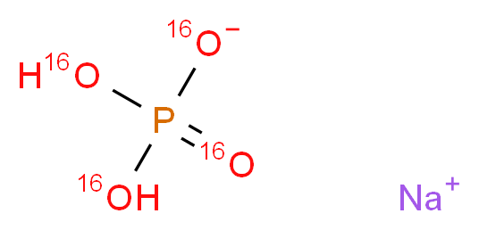 Sodium phosphate monobasic-16O4_Molecular_structure_CAS_)