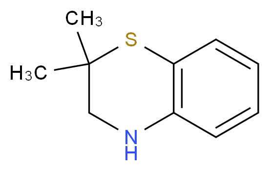 2,2-dimethyl-3,4-dihydro-2H-1,4-benzothiazine_Molecular_structure_CAS_)