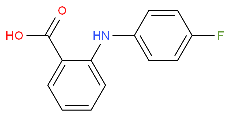 N-(4-Fluorophenyl)anthranilic acid_Molecular_structure_CAS_54-60-4)