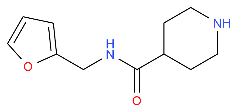 N-(2-furylmethyl)piperidine-4-carboxamide_Molecular_structure_CAS_429633-39-6)