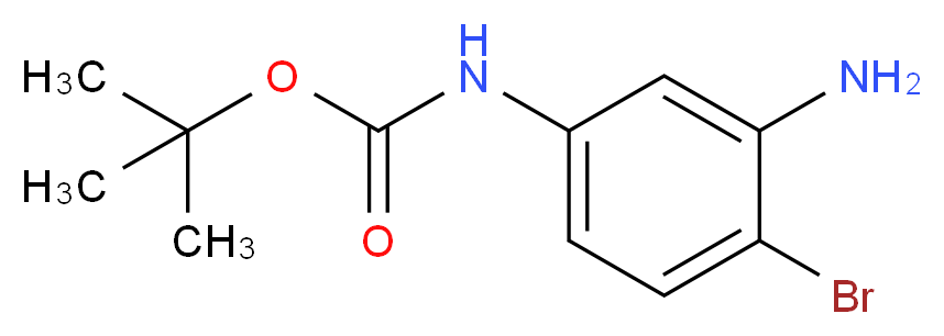 tert-Butyl (3-amino-4-bromophenyl)carbamate_Molecular_structure_CAS_885270-70-2)