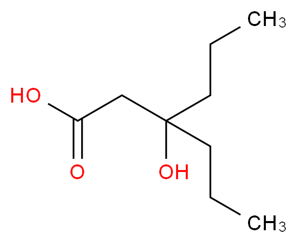 3-hydroxy-3-propylhexanoic acid_Molecular_structure_CAS_)
