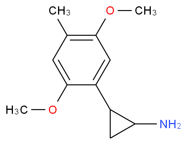 4-Methyl-2,5-methoxyphenylcyclopropylamine_Molecular_structure_CAS_69854-49-5)