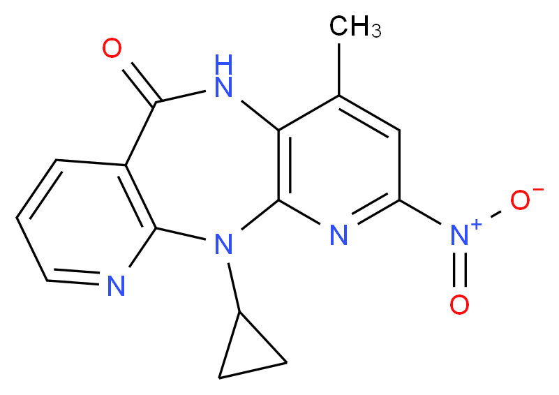 2-Nitro Nevirapine_Molecular_structure_CAS_284686-16-4)