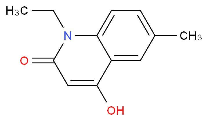 1-Ethyl-4-hydroxy-6-methylquinolin-2(1H)-one_Molecular_structure_CAS_54675-21-7)