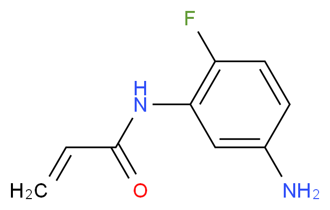 N-(5-amino-2-fluorophenyl)prop-2-enamide_Molecular_structure_CAS_)