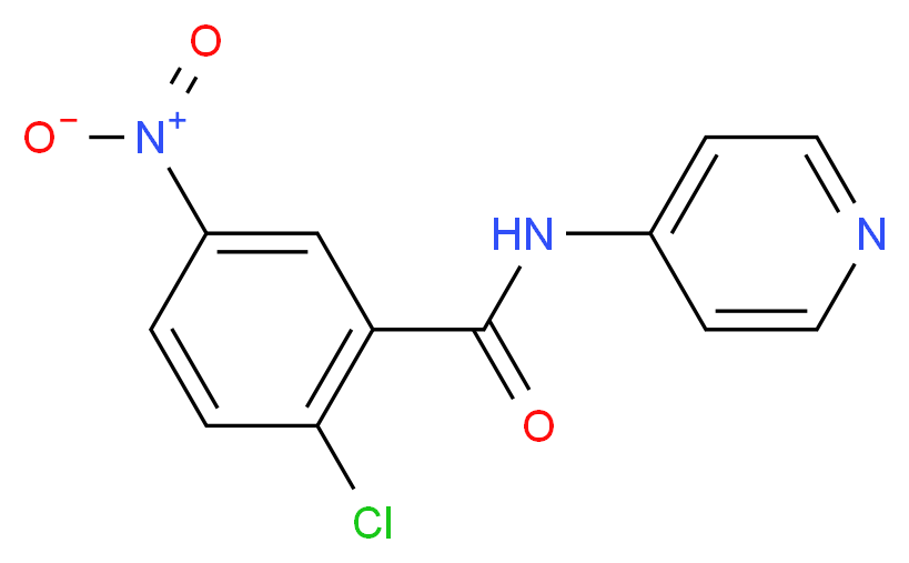 2-Chloro-5-nitro-N-4-pyridinylbenzamide_Molecular_structure_CAS_313516-66-4)