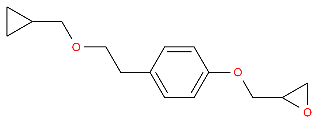 [[4-[2-(Cyclopropylmethoxy)ethyl]phenoxy]methyl]oxirane_Molecular_structure_CAS_63659-17-6)