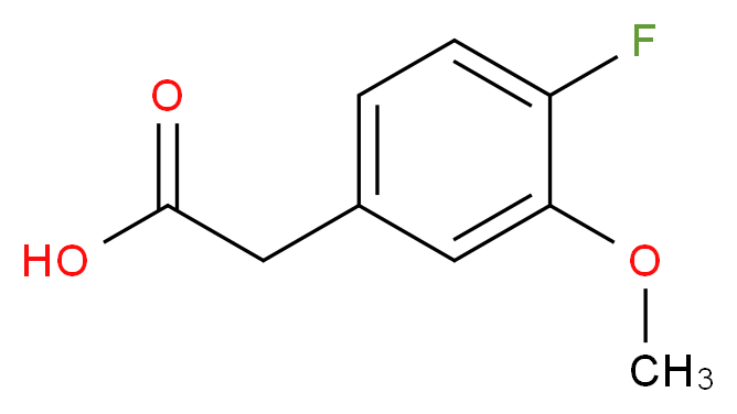 4-Fluoro-3-methoxyphenylacetic acid_Molecular_structure_CAS_78495-65-5)
