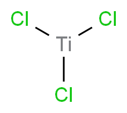 Titanium(III) chloride_Molecular_structure_CAS_7705-07-9)