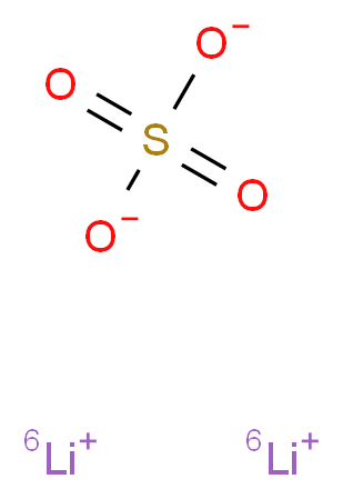 Lithium-6Li2 sulfate_Molecular_structure_CAS_)