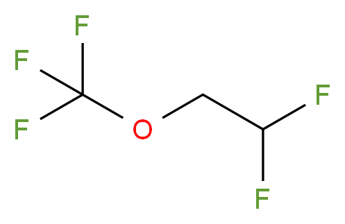 2,2-Difluoroethyl trifluoromethyl ether_Molecular_structure_CAS_84011-15-4)
