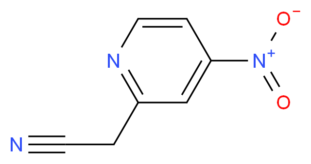 (4-NITRO-PYRIDIN-2-YL)-ACETONITRILE_Molecular_structure_CAS_415912-71-9)