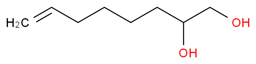 7-Octene-1,2-diol_Molecular_structure_CAS_85866-02-0)