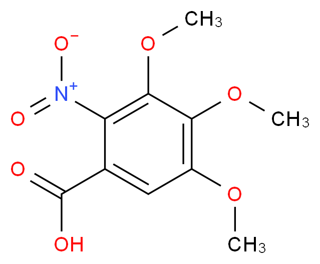 3,4,5-trimethoxy-2-nitrobenzoic acid_Molecular_structure_CAS_66907-52-6)