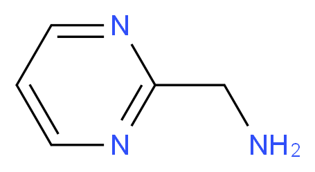 2-Pyrimidinemethanamine_Molecular_structure_CAS_75985-45-4)