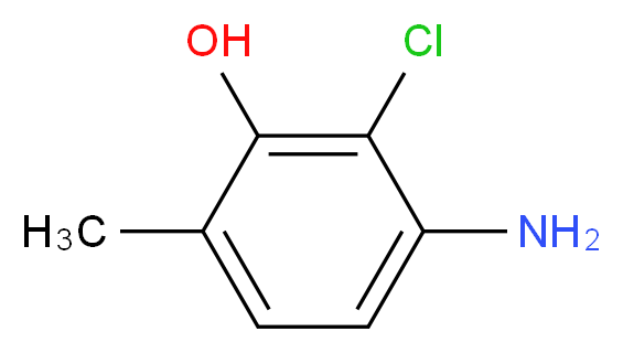 3-Amino-2-chloro-6-methylphenol_Molecular_structure_CAS_)