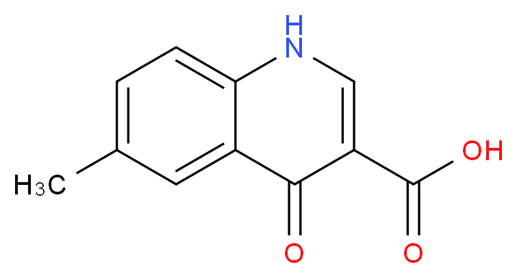6-methyl-4-oxo-1,4-dihydroquinoline-3-carboxylic acid_Molecular_structure_CAS_51726-39-7)