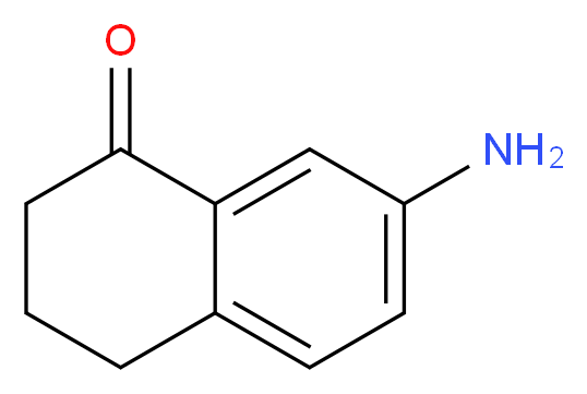7-Amino-3,4-dihydro-1(2H)-naphthalenone_Molecular_structure_CAS_22009-40-1)