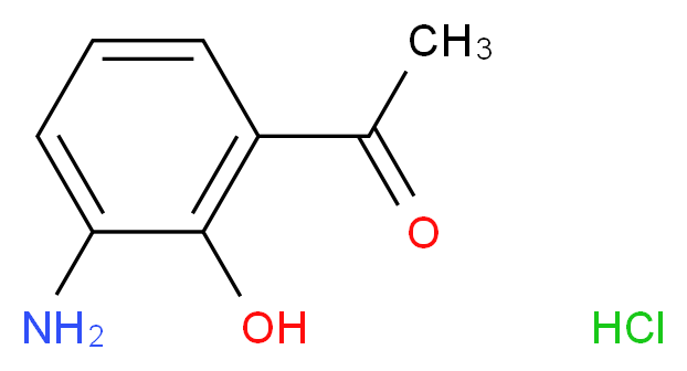 3'-Amino-2'-hydroxyacetophenone Hydrochloride_Molecular_structure_CAS_90005-55-3)