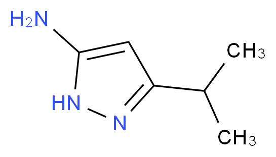 3-(propan-2-yl)-1H-pyrazol-5-amine_Molecular_structure_CAS_)