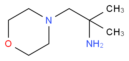 4-(2-Amino-2-methyl)propylmorpholine 97%_Molecular_structure_CAS_6105-75-5)