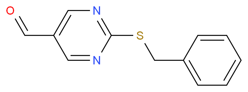 2-(benzylthio)pyrimidine-5-carbaldehyde_Molecular_structure_CAS_915920-15-9)