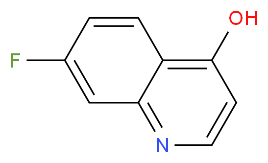 7-Fluoro-4-hydroxyquinoline_Molecular_structure_CAS_)