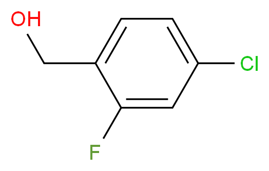 4-Chloro-2-fluorobenzyl alcohol_Molecular_structure_CAS_56456-49-6)