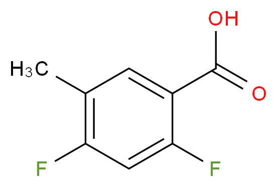2,4-Difluoro-5-methylbenzoic acid_Molecular_structure_CAS_367954-99-2)