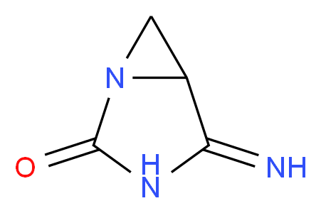 4-Imino-1,3-diazabicyclo[3.1.0]hexan-2-one_Molecular_structure_CAS_59643-91-3)