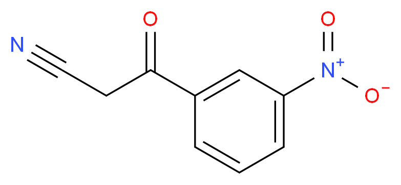 3-(3-nitrophenyl)-3-oxopropanenitrile_Molecular_structure_CAS_21667-64-1)